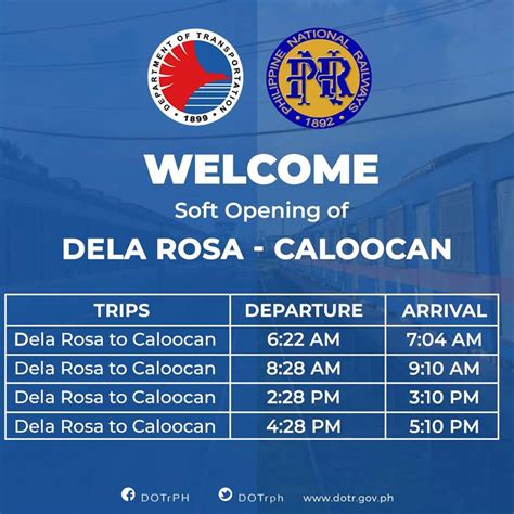 dela rosa pnr|PNR reopens Caloocan.